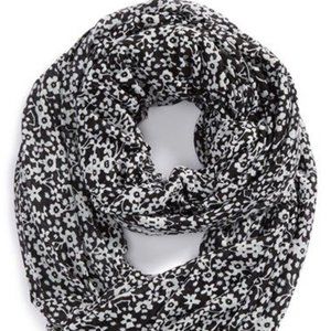 Accessory Collective Woven Floral Infinity Scarf